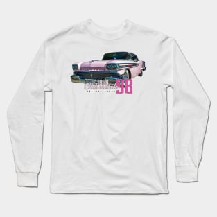 1958 Oldsmobile 98 Holiday Coupe Long Sleeve T-Shirt